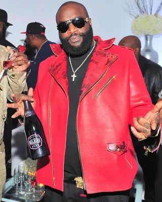 Luc Belaire Rare Rose - Rozay has had everyone popping black bottles since he signed his multi-million dollar deal to help put&nbsp;Luc Belaire Rare Rose wine on the map. His social media game alone with the brand is envious.(Photo: Prince Williams/FilmMagic)