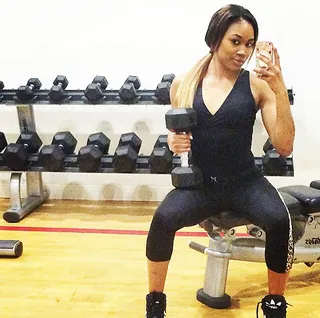 LeToya Luckett Updates Fans On Postpartum Weight-Loss Journey In A Swimsuit:  'Ya Girl Is Officially 55 Lbs Down