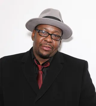 Bobby Brown - Bobby Brown's gray-and-black fedora completed his OG outfit.(Photo: Bennett Raglin/BET/Getty Images for BET)