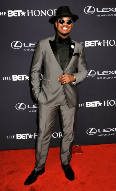 The Gentlemen's Club  - Write and singer Ne-Yo reminds us what it looks like to be in the gentlemen's club! He's never without a nice suit and tie. (Photo: Kris Connor/BET/Getty Images for BET)