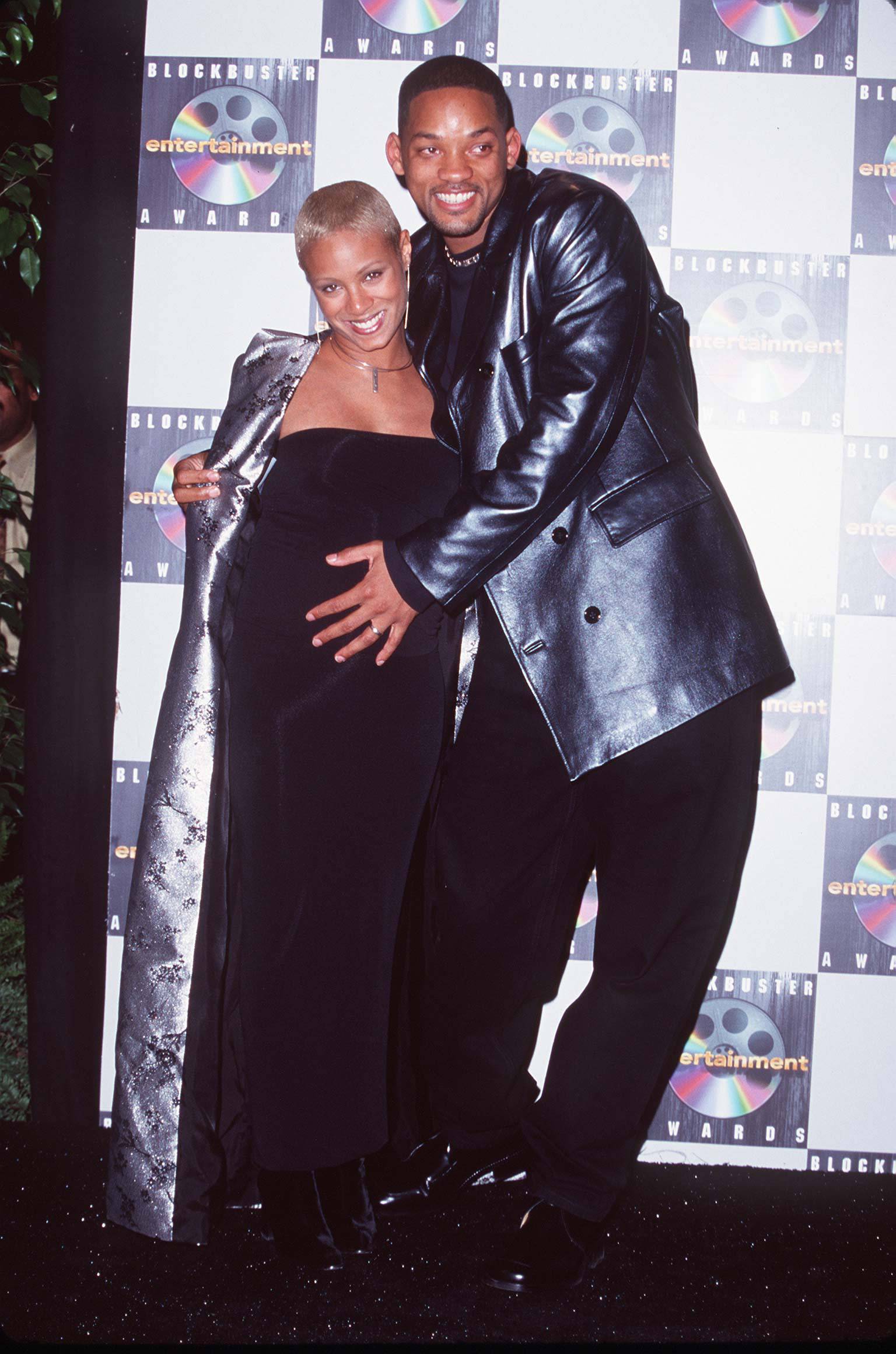 Even pregnant Jada is - Image 16 from A Look Back At Will Smith And ...