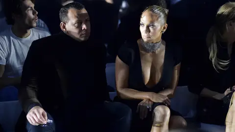 LOS ANGELES, CALIFORNIA - FEBRUARY 07: Alex Rodriguez and  Jennifer Lopez attend Tom Ford: Autumn/Winter 2020 Runway Show at Milk Studios on February 07, 2020 in Los Angeles, California. (Photo by Stefanie Keenan/Getty Images for TOM FORD: AUTUMN/WINTER 2020 RUNWAY SHOW )
