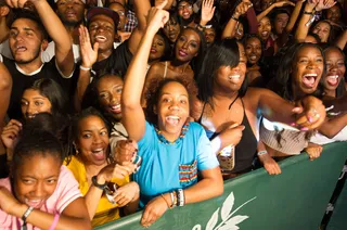 It's LIT - Fans rap along to their fave Future hits. (Photo: Marcus Ingram/Getty Images)