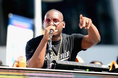DJ Self Takes The Mic&nbsp; - Radio personality DJ Self performs onstage during 106 &amp; Park Live sponsored by Denny's &amp; M&amp;M's during the 2016 BET Experience at Microsoft Square. (Photo: Matt Winkelmeyer/Getty Images for BET)