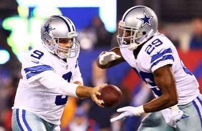 Romo Says He Would've Taken Pay Cut for Murray - The Dallas Cowboys watched DeMarco Murray sign with their NFC East rival Philadelphia Eagles last month&nbsp;for $42 million over five years, including $21 million guaranteed. But Cowboys quarterback Tony Romo said he would have gladly taken a pay cut from his $17 million salary in 2015 to keep Murray, the NFL's leading rusher last season.&nbsp;&quot;DeMarco ended up asking me, 'Why don't you take a pay cut?'&quot; Romo told 105.3 The Fan in Dallas on Tuesday, as reported by ESPN. &quot;I was like, 'I will. I will take a pay cut to go do this.' I was like, 'They're going to restructure me and the whole thing,' that's the same thing in some ways just for salary-cap purposes. He was like, 'OK, now we're back to being friends.' 'You're really worried about me? I would take $5 million less if it meant getting you back.' He knew that.&qu...