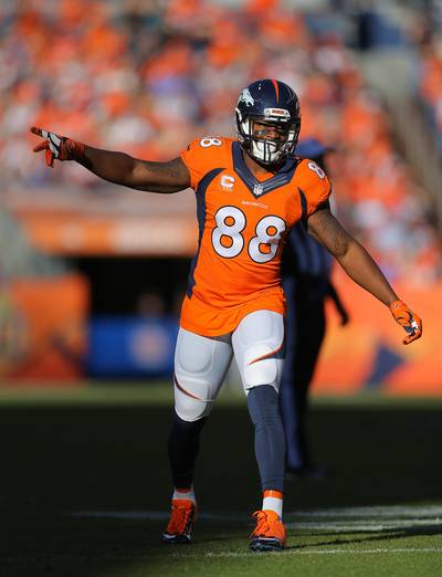 Demaryius Thomas to Skip Team Offseason Programs - After the Denver Broncos designated Demaryius Thomas as their franchise player earlier this month, the star wide receiver said he will skip the team's offseason program and workouts with Peyton Manning, as reported by ESPN.&nbsp;&quot;I'll be back in Georgia, trying to get the body right, get the ankle right,&quot; he told the press during a media call Monday. &quot;Then when it's time to go, make sure I'm 100 percent ready to go.&quot; The Broncos' offseason program begins April 13th. Thomas set a team record last season with 1,619 receiving yards and wanted a longterm contract extension instead of having the franchise tag slapped on him.&nbsp;&nbsp;(Photo: Justin Edmonds/Getty Images)