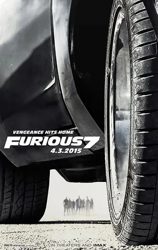 Furious 7: April 3 - As April kicks off, why not celebrate by making a few trips to the movie theater. This month not only sees major films make their silver-screen debuts, but also sees the Tribeca Film Festival kick off with several documentaries making their rounds. Here's a look at what to look for this month.Vin Diesel, Tyrese and Ludacris star in this action film, which features the final appearance of the late Paul Walker. Action packed with an intense plot, Furious 7 is sure to keep viewers on the edge of their seats.— By Moriba Cummings(Photo: Universal Pictures)