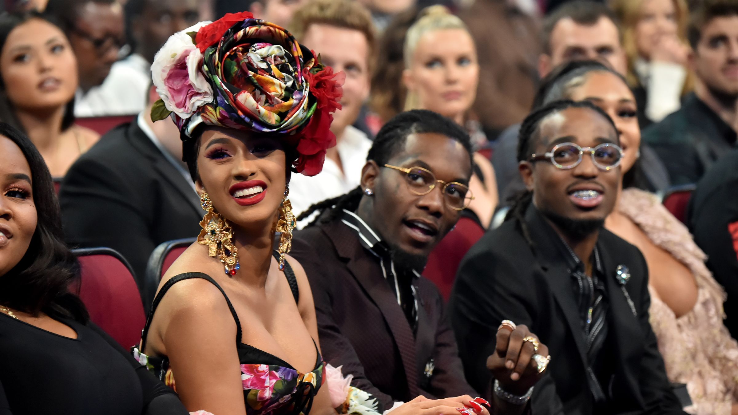 BET Awards 2023: Cardi B Reacts To Offset, Quavo Reunion For Takeoff ...