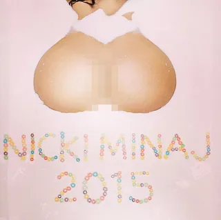 Nicki Minaj 2015 Calendar - Nicki is letting it all hang out in the pages of her super sexy 2015 calendar. Accompanied with the Best Buy deluxe edition of her latest LP,&nbsp;The Pinkprint, the femcee's curves take center stage for all 12 months of the year. From soaking in a tub of milk to licking on a heart-shaped lollipop, it's fair to say that the &quot;Anaconda&quot; rapper wants to wish us all a sexy 2015.(Photo: Nicki Minaj via Instagram)
