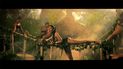 &quot;Anaconda&quot; — Nicki Minaj - So, let's be honest. The entire moment that is the &quot;Anaconda&quot; music video is GIF-able, so it was pretty tough winding it down to just one. With Nicki's curvy body and the jungle setting in the background, this one seemed to give the aura of sexy amazon goddess. Don't you think?(Photo: Cash Money Records)