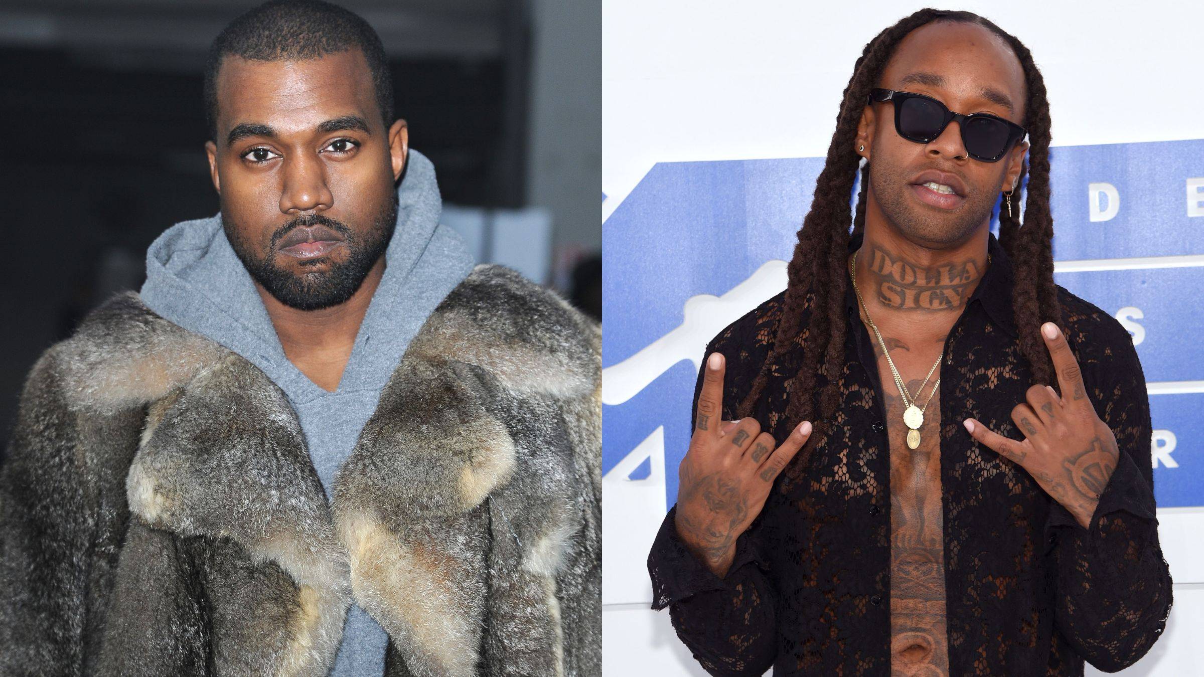 Kanye West and Ty Dolla Sign Debut Joint Album 'Vultures' in Miami