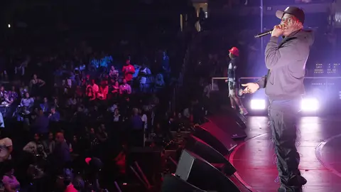 Yatchy performing the BET Experience 