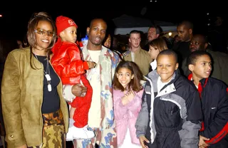 2003: DMX's family supported him at the premiere of &quot;Cradle 2 The Grave.&quot; - (Photo:&nbsp;Arnaldo Magnani/Getty Images)