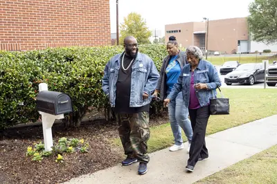 Killer Mike hits the streets to talk to his fellow Georgians about the importance of heading to the polls. - (Photo: Nathan Bolster/BET)