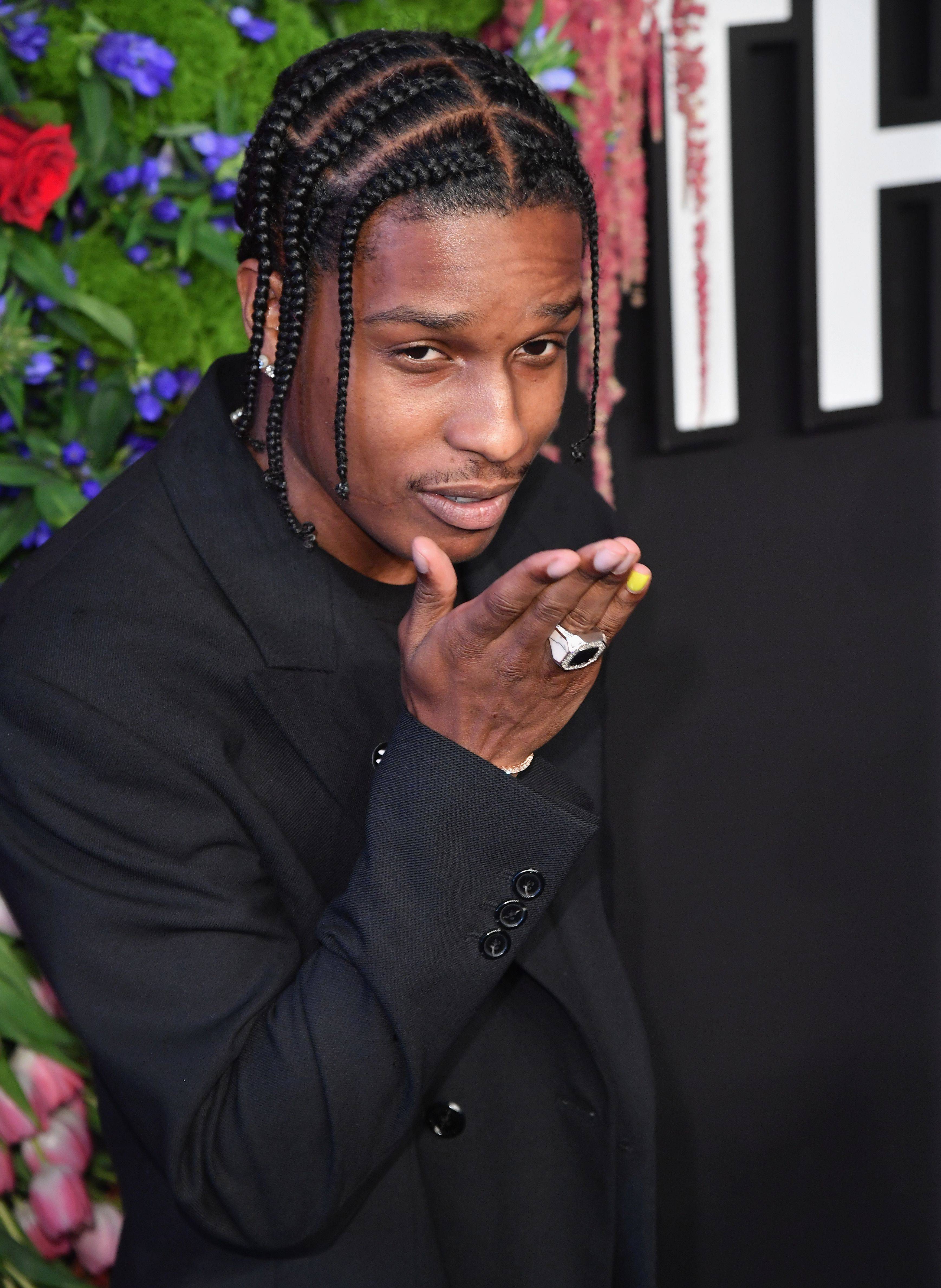 A$AP Rocky Defends His Right To Love Nail Art And Encourages Other Men ...