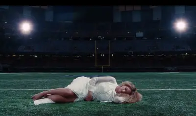 Superdome Blues - The beauty of New Orleans was a powerful theme within Lemonade. This shot was filmed inside the New Orleans Superdome, the stadium that served as a refuge for many effected by Hurricane Katrina.(Photo: HBO)