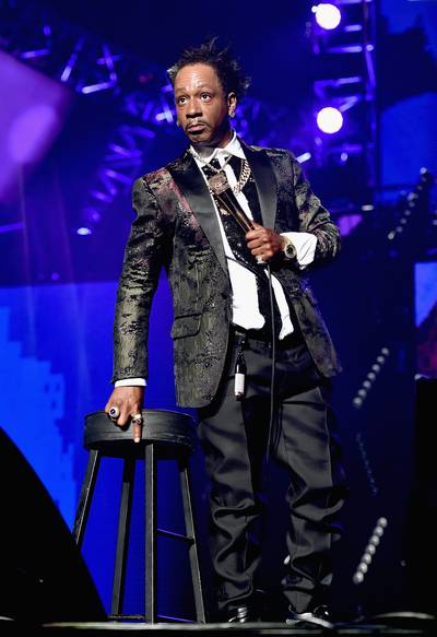 Katt Williams Comes Through in a Suit - Katt Williams looks lit in his suit moment.(Photo: Alberto Rodriguez/BET/Getty Images for BET)