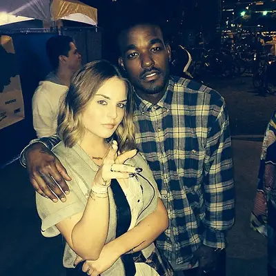 Luke James @wolfjames - These two awesome artists linked up in SXSW. JoJo is steadily making her way back onto the music scene after being released from a ironclad contract with Blackground.(Photo: Luke James via Instagram)
