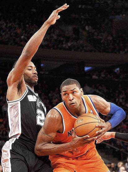 Metta World Peace ready if Knicks ever want to use him