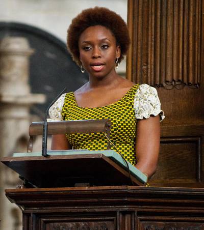 Chimamanda Ngozi Adichie Speaks out - Award-winning Nigerian author Chimamanda Ngozi Adichie reportedly said she opposes Western military intervention against Boko Haram. A foreign attack on her homeland would be counterproductive, according to the&nbsp;Americanah&nbsp;novelist.&nbsp;“Now we have American drones helping us in this forest and even the French have sent in people. Shouldn’t they be fixing their own economy?” she said. “We can solve our own damn problems.&quot;(Photo: &nbsp;PA PHOTOS /LANDOV)