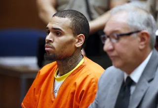 Chris Brown - Breezy was R&amp;B's golden boy in 2009, before that fateful night when he unleashed his rage on then-girlfriend Rihanna. The pictures that followed, of a battered and bruised Rih Rih, spoke a thousand words. While Brown was able to continue making music and selling records after the gruesome incident, his career and personal life have never quite been the same. Fans do keep pulling for Brown, who was 19 at the time of the assault, to get it together. (Photo: Lucy Nicholson-Pool\Getty Images)