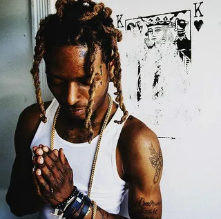 Pray for Better - "Before you take me, answer please / Answer my prayers for me / Every night before I sleep, from you I ask of thee / Fulfill my every needs, watch for my family, guide me across these streets / And when it’s said and done I’ll give you all of me" — "Make It"(Photo: Fetty Wap via Instagram)