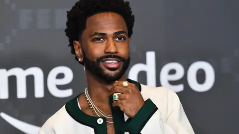 US rapper Big Sean arrives for the Savage X Fenty Show Presented By Amazon Prime Video at Barclays Center on September 10, 2019 in Brooklyn, New York. (Photo by Angela Weiss / AFP)        (Photo credit should read ANGELA WEISS/AFP via Getty Images)