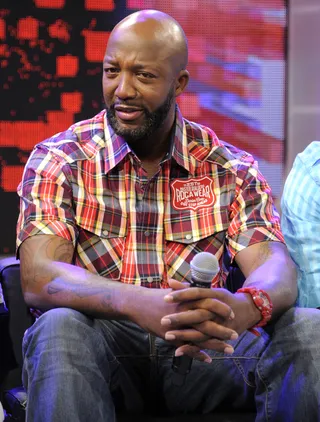 Trayvon's Father\r&nbsp; - Trayvon Martin's father, Tracy Martin, at 106 &amp; Park, April 16, 2012. (Photo: John Ricard / BET)