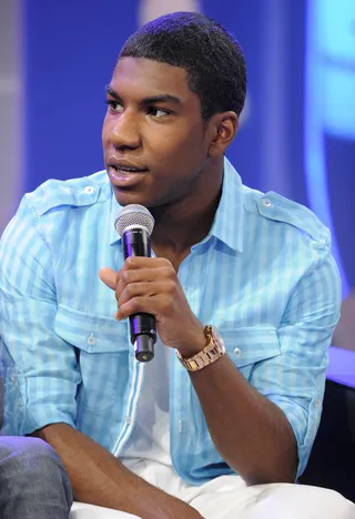 Miss Him\r&nbsp; - The older brother of Trayvon Martin, Jahvaris Fulton, says he has no hate towards Zimmerman, he just wants justice for his brother at 106 &amp; Park, April 16, 2012. (Photo: John Ricard / BET)