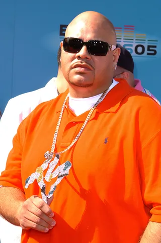 Fat Joe - The rapper glows in the sun's brilliant color with just the right accessory in a diamond-encrusted chain.(Photo: SGranitz/WireImage.com/Getty Images)