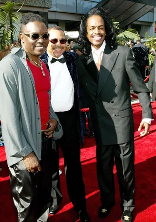 Earth, Wind &amp; Fire - The Lifetime Achievement honorees are dressed to the nines for their big night and performance of their songs &quot;Reasons&quot; and &quot;Let's Groove.&quot; &nbsp;&nbsp;(Photo: Frederick M. Brown/Getty Images)