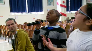 Once in a Lullaby: The PS 22 Story - A feel-good documentary chronicling the Staten Island PS 22 fifth grade chorus whose viral YouTube videos made them worldwide stars and who go on to score their biggest gig ever — as the closing act at the 2011 Academy Awards ceremony.(Photo: Courtesy Tribeca Film Festival)