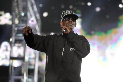 Ain't No Fun - Tha Dogg Pound group member Kurupt performs &quot;Ain't No Fun&quot; with 213 members Snoop Dogg and Warren G on night three of Coachella.(Photo: Christopher Polk/Getty Images)
