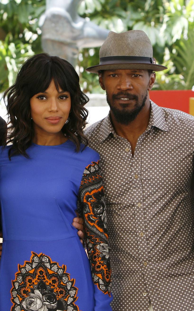 Together Again\r - Ray co-stars Kerry Washington and Jamie Foxx attend the Django Unchained photo call at Summer of Sony 4 Spring Edition held at the Ritz Carlton Hotel in Cancun, Mexico.\r\r(Photo: Matt Dames/Sony via Getty Images)