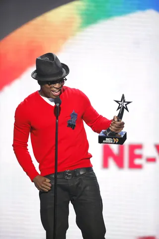 Ne-Yo - The singer, who performed the Michael Jackson tribute &quot;I'll Be There&quot; at the 2009 BET Awards, also took home his second Best Male R&amp;B award. (Photo: Vince Bucci/PictureGroup)