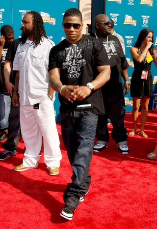 Nelly - The rapper never has to try too hard to look cool in the heat. (Photo: Frazer Harrison/Getty Images)