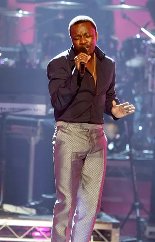 Anthony Hamilton - The soul singer performs "So Tired of Being Alone" with all his heart for Al Green's Lifetime Achievement Award tribute. &nbsp;(Photo: Kevin Winter/Getty Images)