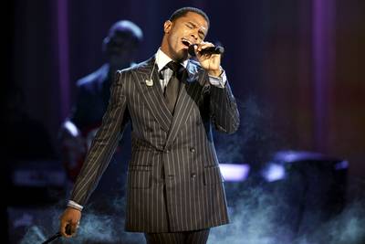 Maxwell - This past July, Maxwell deaded a short summer tour after being diagnosed with vocal cord damage. &quot;I've temporarily damaged my voice. I?ve had issues before during other tours, but was able to power through. I've been strongly advised to rest and undergo treatment,&quot; Maxwell said in a statement.  &nbsp;(Photo: Vince Bucci/PictureGroup)