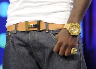 What Time Is It? - Ace Hood at 106 &amp; Park, April 13, 2012. (Photo: John Ricard/BET)