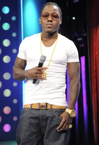 Got It - Ace Hood at 106 &amp; Park, April 13, 2012. (Photo: John Ricard/BET)