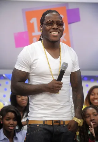 Whoa - Ace Hood at 106 &amp; Park, April 13, 2012. (Photo: John Ricard/BET)