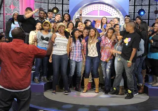 Audience Reacts - The livest audience at 106 &amp; Park, April 12, 2012. (Photo: John Ricard / BET)