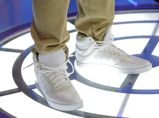 Nice Sneaks - Pooch Hall at 106 &amp; Park, April 12, 2012. (Photo: John Ricard / BET)