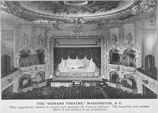 Artful Illustration - The original stage of the Howard Theatre is pictured in 1936.  (Photo: Courtesy of Howard Theatre Restoration)