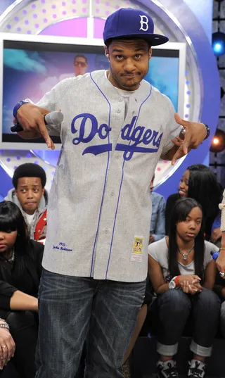 It's Me - Pooch Hall at 106 &amp; Park, April 11, 2012. (Photo: John Ricard / BET)