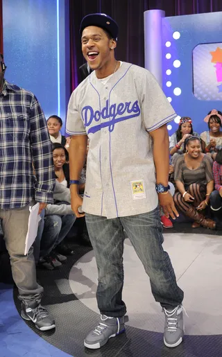 Luv Ya - Pooch Hall at 106 &amp; Park, April 11, 2012. (Photo: John Ricard / BET)