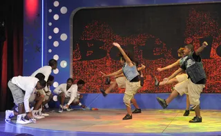See This - W.O.W dance groups iiFAMOUS and M.A.D SKILLZ battle at 106 &amp; Park, April 11, 2012. (Photo: John Ricard / BET)