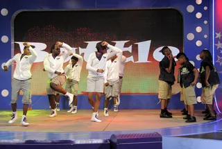 How Is That? - W.O.W dance groups iiFAMOUS and M.A.D SKILLZ battle at 106 &amp; Park, April 11, 2012. (Photo: John Ricard / BET)