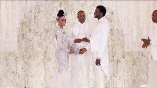 Gucci Mane And Keyshia Ka'oir Tie The Knot - The diamond-studded wedding had the internet ablaze and everyone wanted to know the who, what, when, where and how of Keyshia's beautiful dress.&nbsp;Overall it was one of the iciest and most beautiful weddings filled with laughs and all the stars that you could imagine. We want to see more from #TheWopsters.&nbsp;(Photo: BET.com)