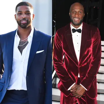 Tristan Thompson and Lamar Odom on BET Buzz 2021
